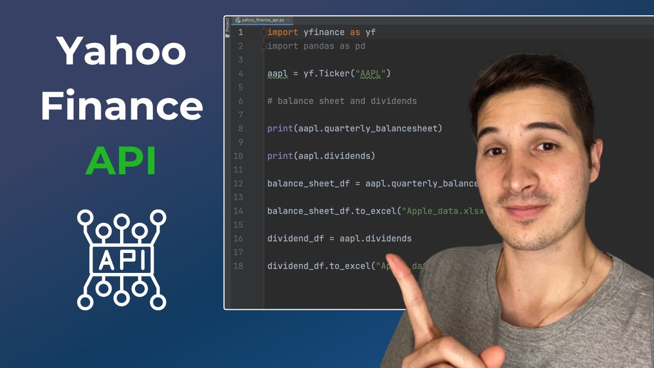 How To Use The Yahoo Finance API In Python Excel YouTube How To Use The Yahoo Finance API In Python Excel YouTube
