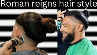 Roman reigns haircut style new look wwe #roman #new #video #viral #wwe