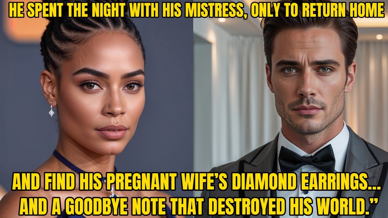 After a Night With His Mistress, the Billionaire Returned Home to His Pregnant Wife’s Diamond..
