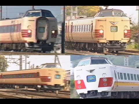 381系の「しなの」と「くろしお」は、JRになってから同じ線路を走る