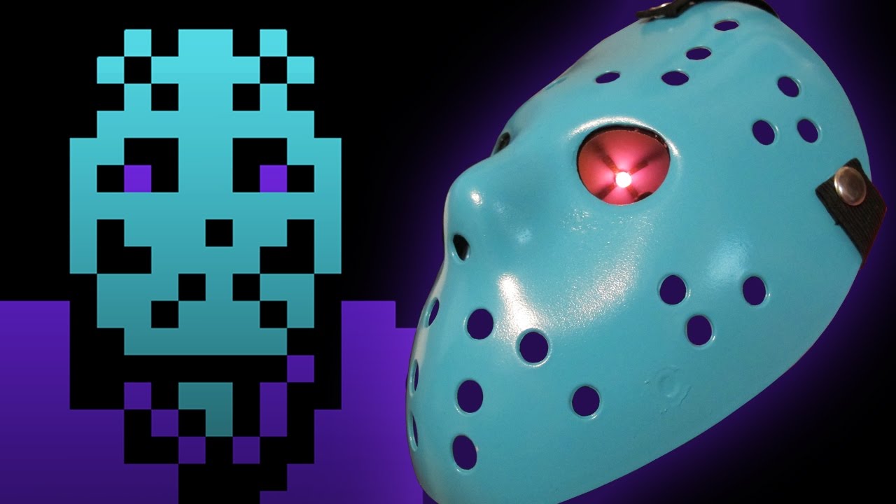 making a friday the 13th nintendo nes jason mask diy tutorial