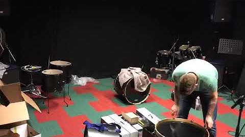 unboxing and installing the new Mapex mars