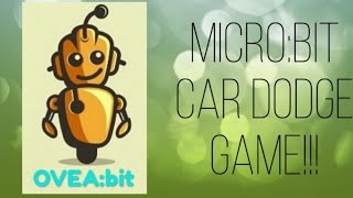 BBC Micro:bit CAR DODGE game!!!