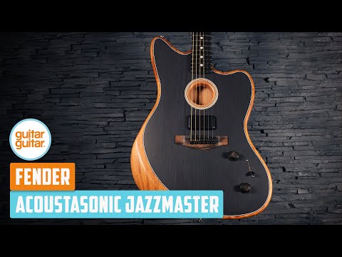 Fender Acoustasonic Jazzmaster Natural