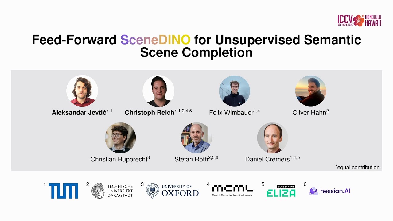 [ICCV 2025] Feed-Forward SceneDINO for Unsupervised Semantic Scene ...