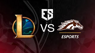 Ball State Esports: League of Legends vs Western Michigan - ESC Week 5