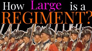 What is a Regiment? | British Infantry Organisation in the Revolutionary War