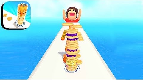 PANCAKE RUN | Gameplay All Levels Walkthrough iOS, Android