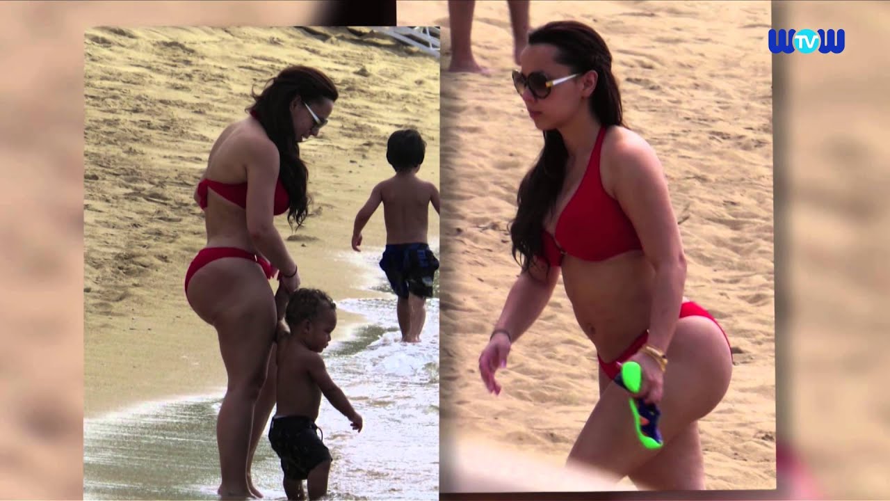 Miami Heat Star Chris Boshs Wife Flaunts Her Red-Hot Bikini Body
