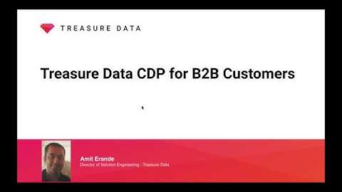 CDP for B2B - Use Cases