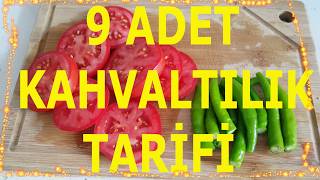 Kahvaltiya Ne Yapsam Di̇yenlere 9 Farkli Lezzetli̇ Kahvaltilik Tari̇fi̇