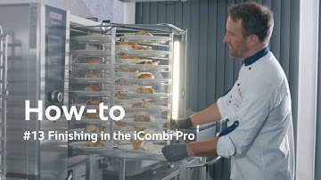 How-to use a RATIONAL oven: #13 Finishing in the iCombi Pro I RATIONAL