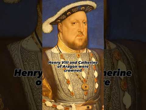 June 24th 1509: The coronation of King Henry VIII and Catherine of Aragon took place #history