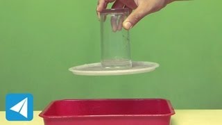 Sieve sticks to mouth of an upturned water container | Surface Tension | Physics