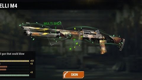 ARTEMIS BENELLI M4 Gun Game Play in Dead Target