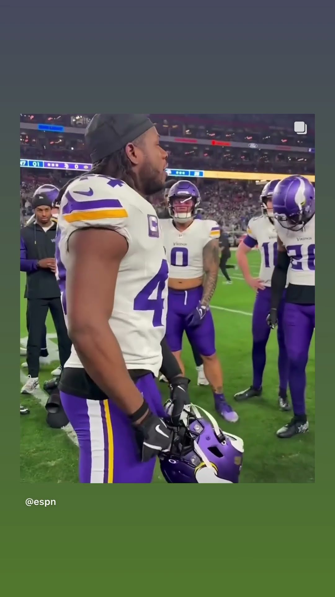 This didn’t age well #hoodnews #vikings #JoshMetellus #NFL #football #sports #omg #how #wow #speech