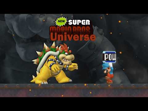 New Super Mario Bros Universe #8 Walkthrough 100%