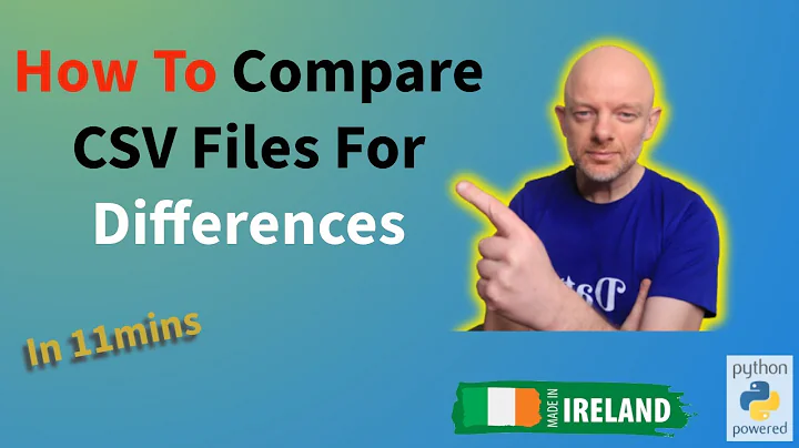 How To Compare CSV Files For Differences in Python