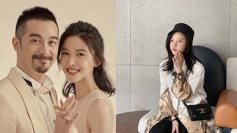 杨子姗与老公同行孕肚明显惹人注意，吴中天证实妻子已怀孕