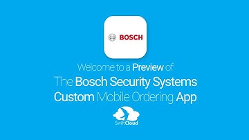 Bosch Security Systems - Mobile App Preview - BOS840W