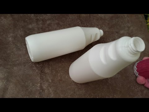 فكرة رهيبة من قرورات البلاستيك لن ترميها بعد الآن و زيني بها غرفة بناتك اعادة تدوير 