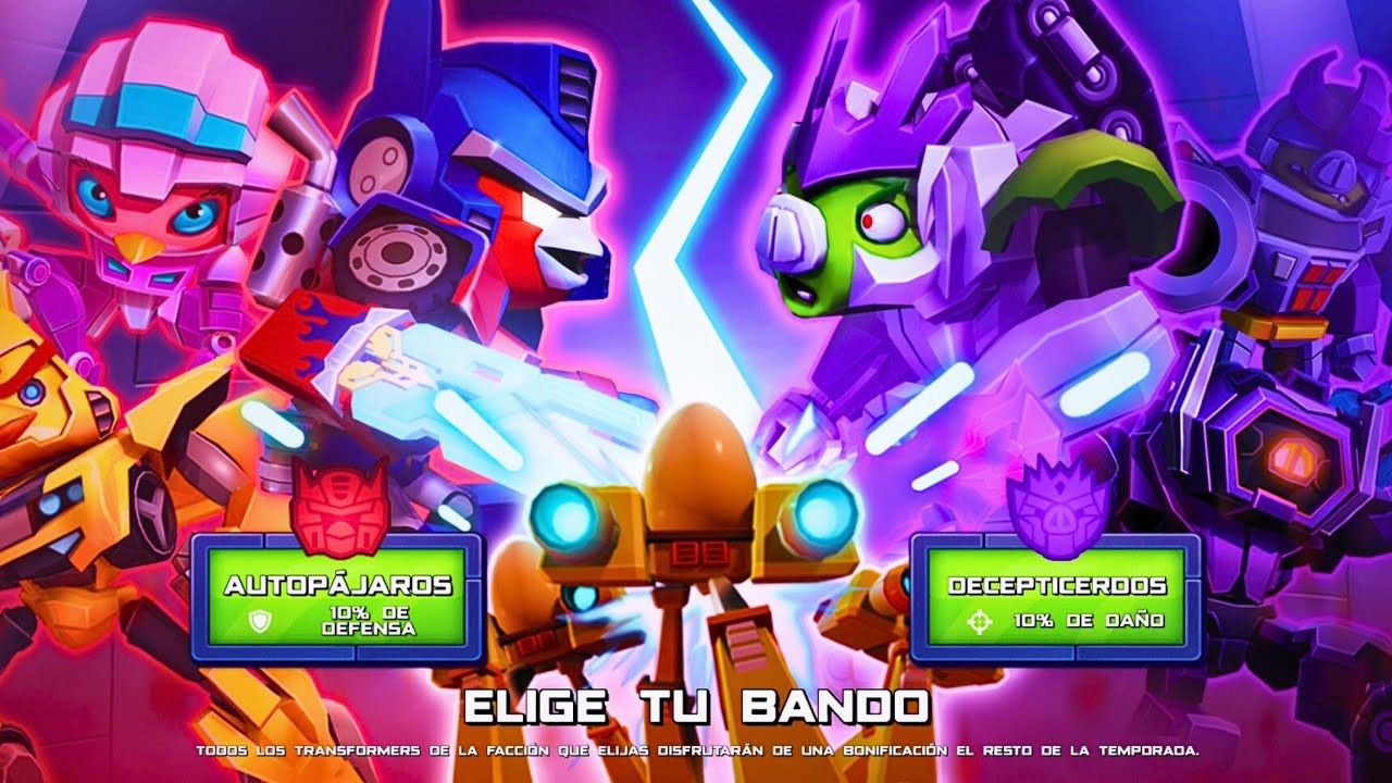 angry birds transformers new war pass of season 36