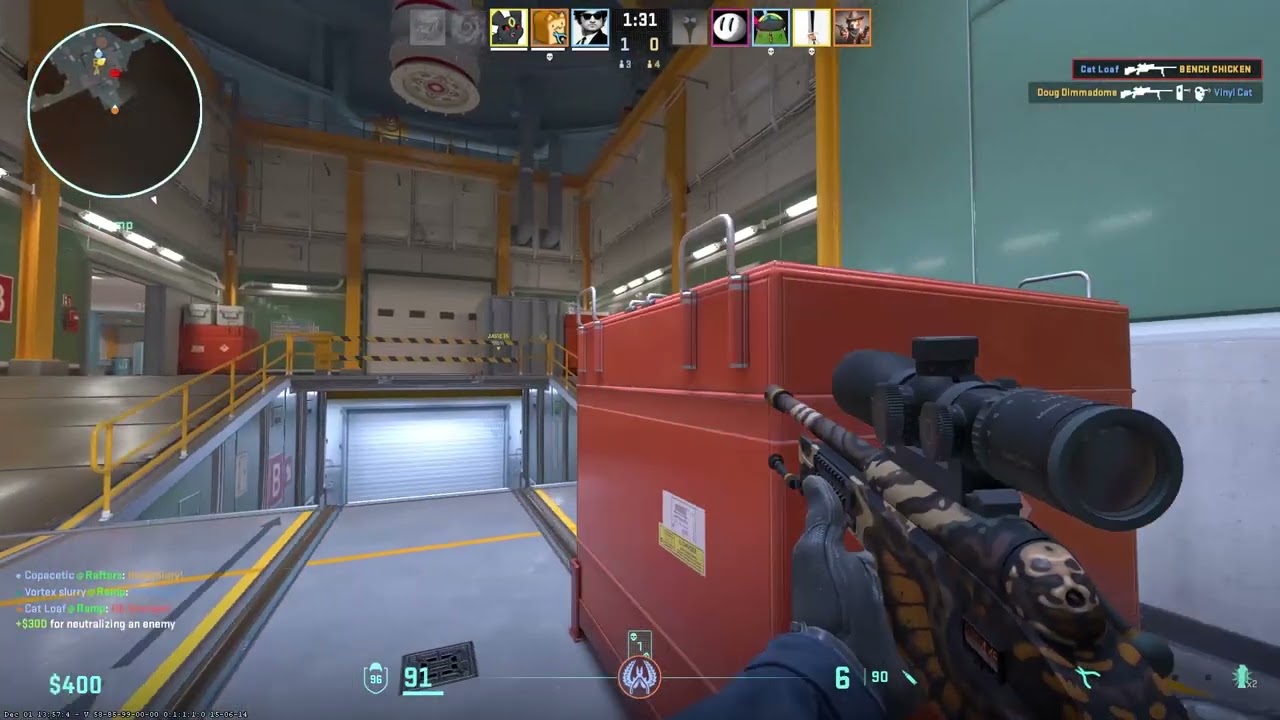 When the DOOM music kicks in CS2