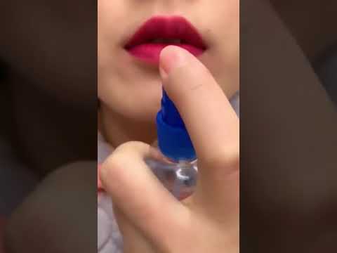 Mixing 💄Lipsticks Into Clear Slime Satisfying Slime ASMR Video #hotlipstick #hot_status #lipsmakeup