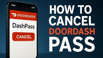 How To Cancel DoorDash Pass (EASY 2025)