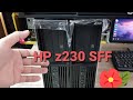 Sơ lược Workstation HP z230 SFF chạy E3-1225v3 8GB RAM SSD 240GB