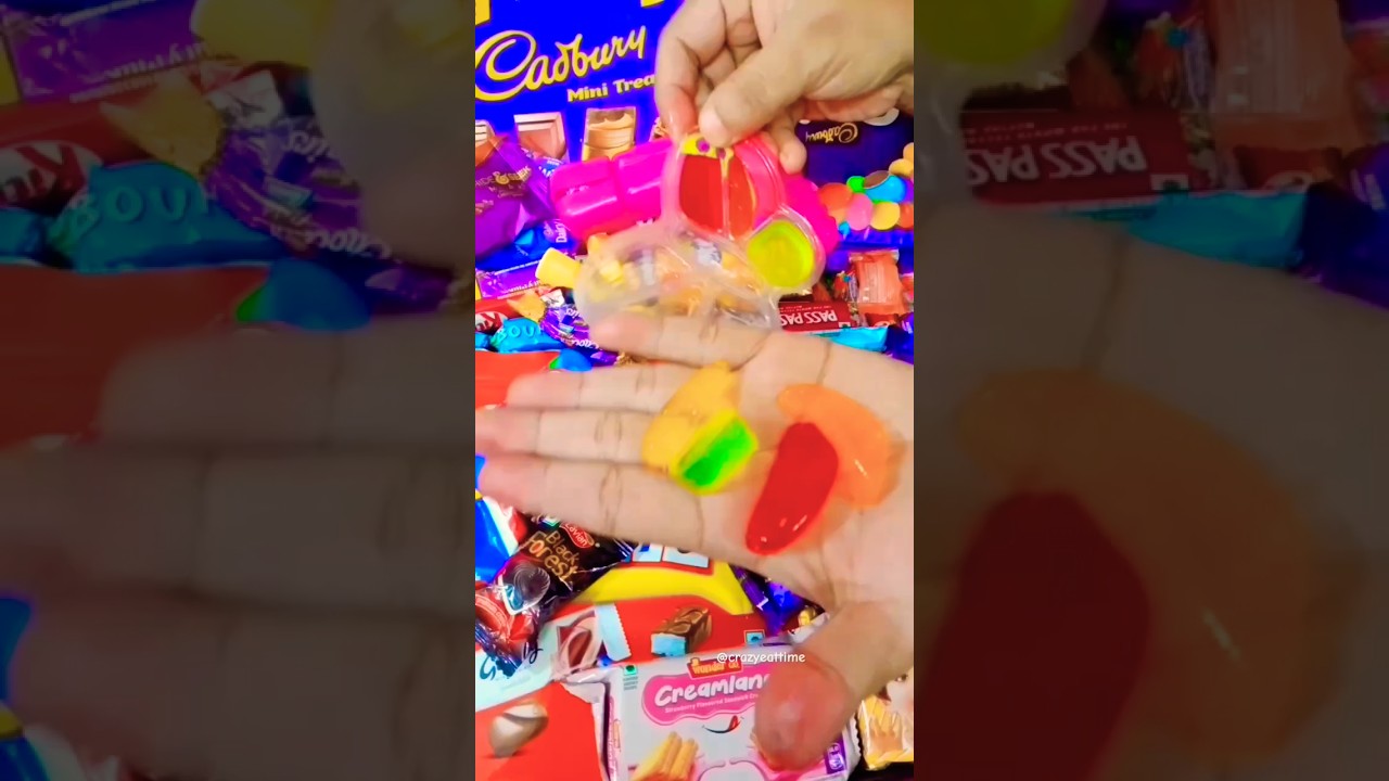 yummy butterfly wali jelly 🦋🍬 mix rainbow jelly 🌈 
