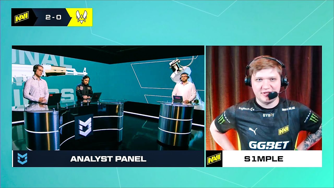 NaVi s1mple interview after WIN vs Vitality & qualify for MAJOR | PGL Major Antwerp 2022 Europe RMR