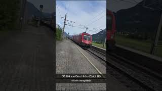 Eurocity 164 "Transalpin" von Graz Hbf nach Zürich HB