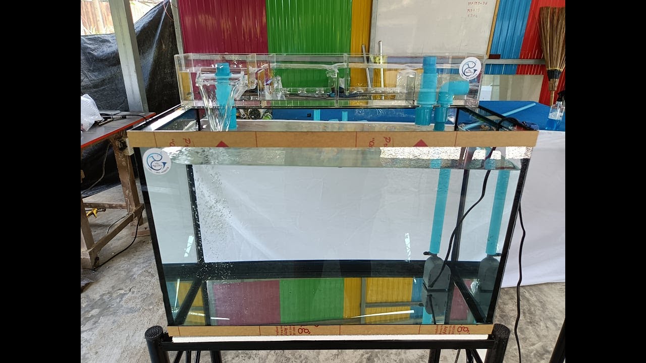 รีวิวกรองบนตู้ปลา 14-60 นิ้ว งานอะคริลิค เบา แข็งแรง สวยงาม