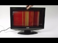 LCD TV Fault Repair Diagnostics - Vertical Lines