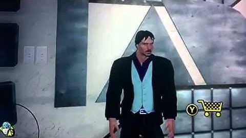 Saints Row The Third with Christian Bale as Patrick Bateman