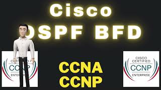 How to configure Cisco OSPF BFD for rapid convergence | CCNA | CCNP