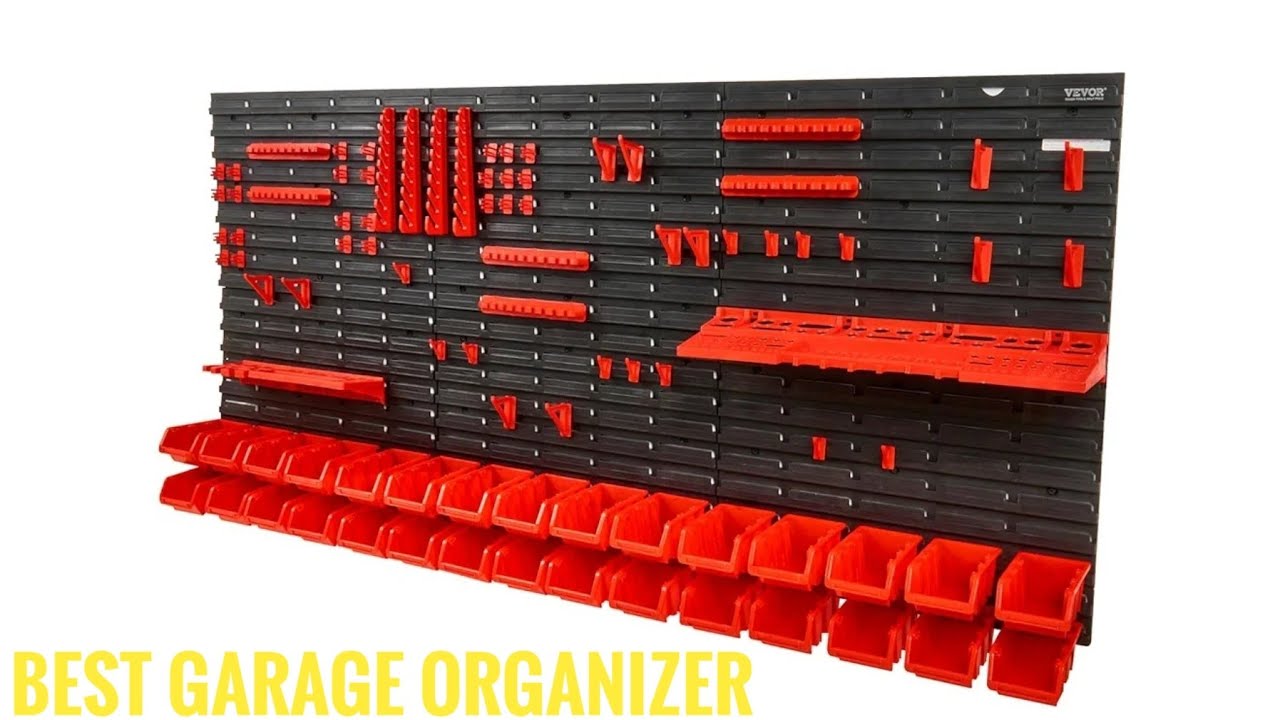 VEVOR Wall Mounted Storage Rack System - YouTube