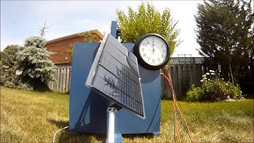 Arduino Solar Tracker Time Lapse