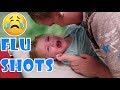 Doctors Office MELTDOWN! Madison HATES the FLU SHOT!