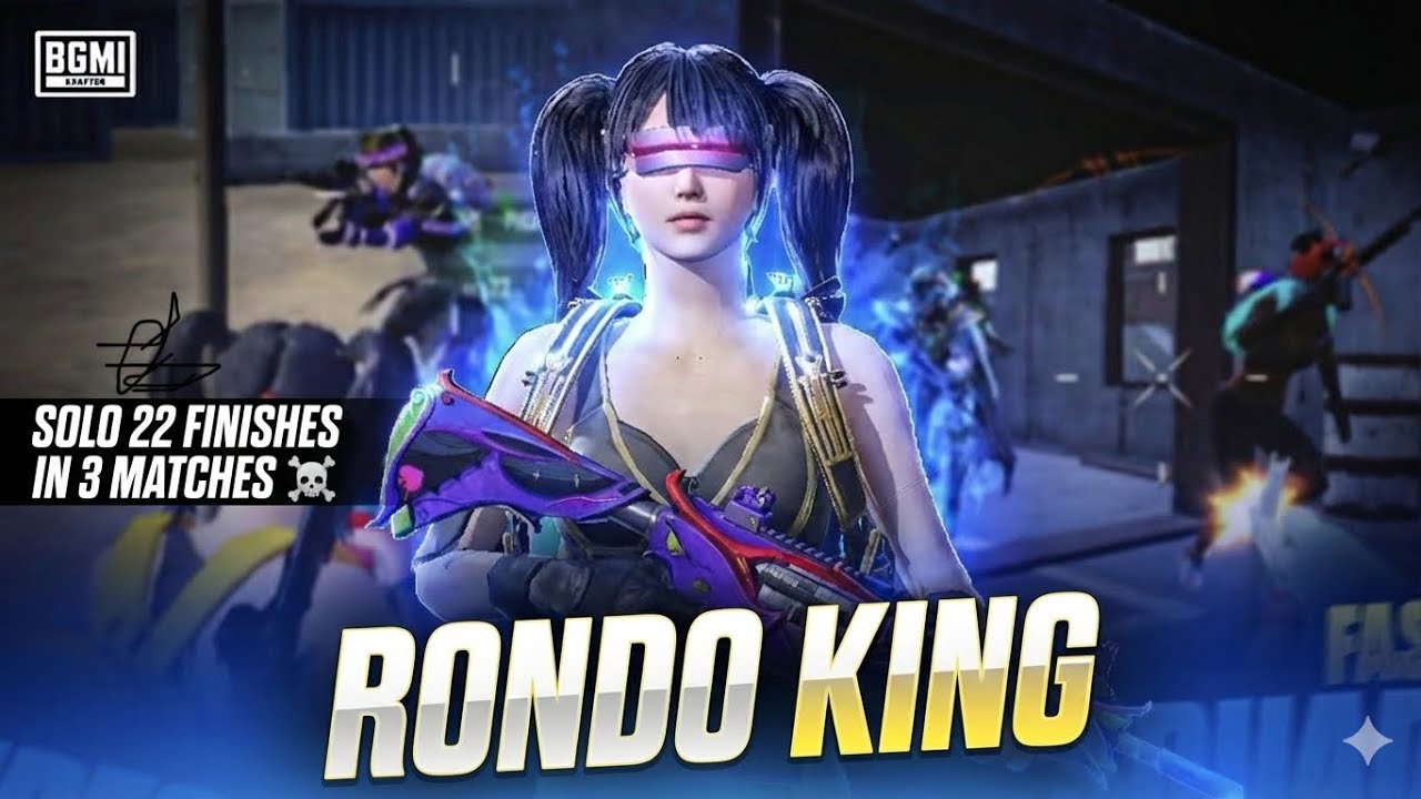 RONDO KING👑 | SOLO 22 FINISHES ☠️| TRYOUTS RAW HIGHLIGHTS 🔥