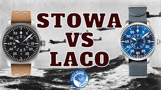 Stowa VS Laco  Battle of the German Flieger Pilot Watches