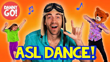 Talking With My Body! 🤟🏼 | Sign Language Dance | ASL For Kids | Danny Go! Songs For Kids