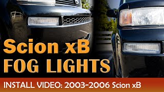 Sports Performance 2003-2006 Scion xB Fog Lights / SKU: CFWJ-0068-C