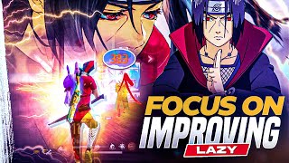 FOCUS ON IMPROVING || FREE FIRE TOURNAMENT HIGHLIGHTS 🇮🇳🏆 || BY LAZY FF 👿🔥