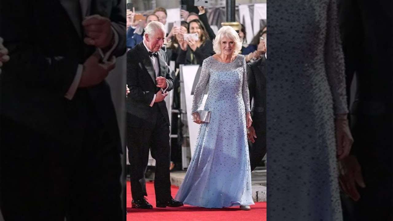 Royale King Charles Queen 👑 Camilla's Sweet Couple Royal Queen Dress 2025
