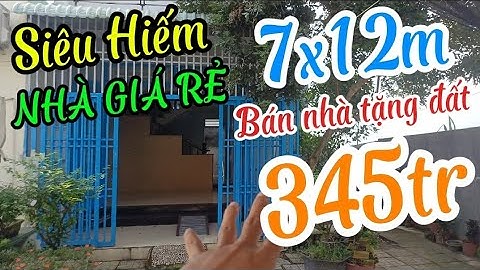 Siêu hiếm Nhà giá rẻ Hóc Môn 345 triệu ở ngay 7x12m vườn trồng cây | Tìm Nhà Hóc Môn sổ hồng riêng
