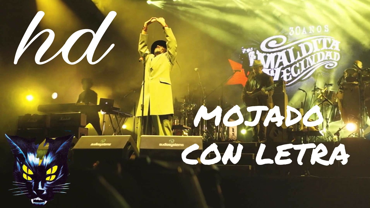 maldita vecindad y los hijos del 5to patio mojado letra (hd