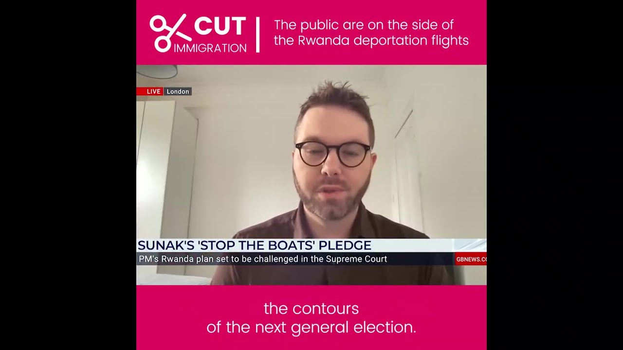 The public are on the side of the Rwanda deportation flights