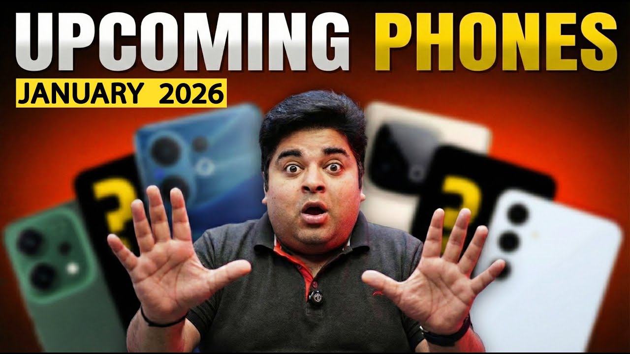 Top 10+ Upcoming Smartphones in January 2026 | सस्ते में' SD-8 Elite ...